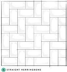 A herringbone design features tiles arranged in a diagonal pattern with the grout lines running from one side to another horizontally rather than vertically like in traditional brickwork. Subway Tile Designs Inspiration A Beautiful Mess