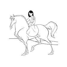 Mulan Coloring Pages Books 100 Free And Printable