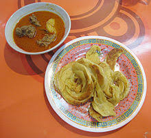 In english and in chinese, roti canai is sometimes referred to as flying bread (飞饼 fēibǐng), a term that evokes the process of tossing and spinning by which it is made. Roti Canai Wikipedia