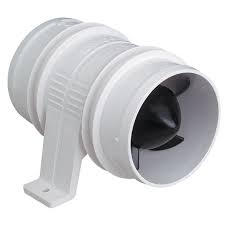 Attwood Blower White 3 Inch Blowers Exhaust Fan Axial Flow Fan