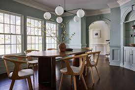 Mid century teak hidden leaf expanding dining table. 15 Modern Dining Room Ideas