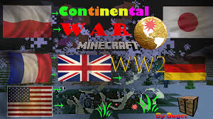 This mod is a combination of planes, vehicles and ww2guns rewritten with a whole load of awesome new features and designed to allow easy custom content creation by anyone. Continental War Ww2 Mod For Minecraft 1 15 2 1 12 2