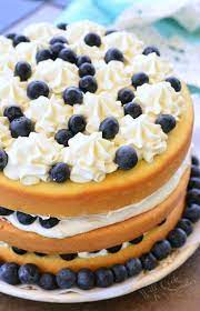 blueberries and cream cake will cook for smiles kuchen leckerschmecker sahnekuchen