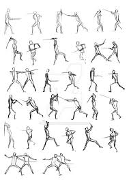 Sword Fighting Poses Fighting Poses Drawing Poses Art Reference Poses