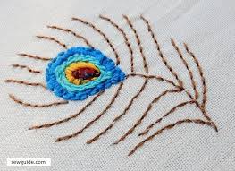 A wide variety of peacock embroidery patterns options are available to you, such as feature, fabric type, and technics. 5 Easy Peacock Feather Embroidery Designs Sew Guide