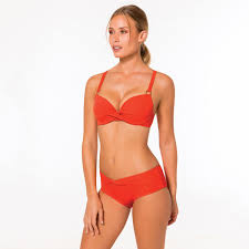 Pour en faire une tenue stylée maillots de bain à commander en ligne sur bonprix. Haut De Maillot De Bain A Coques Orange 3 Suisses