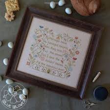 Emma is teaching you how to read a cross stitch pattern, what all these symbols mean and how to start your project!get this free adorable flamingo pattern. The Blue Flower Wildflowers Cross Stitch Pattern 123stitch