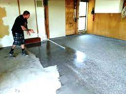 You can make a stamp by cutting a piece of sponge or polystyrene to the desired shape. Concrete Floor Paint Designs Painting Interior Concrete Floors Floor Antidiler