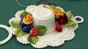 Circulo S A Live Porta Pano De Prato Em Croche Por Coruja, vestidinho, com flores, simples, com cd, borboleta e muito mais. circulo s a live porta pano de prato em croche por