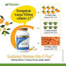 Maka, khasiat vitamin c dapat dirasai badan dengan kesan optimum! Pengedar Shaklee Subang Jaya Shah Alam Petaling Jaya Puchong Vitamin C Shaklee Perbezaan 2 Jenis Vitamin C Yang Patut Anda Ketahui
