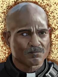 Gabriel The Walking Dead One More The Walking Dead Father Gabriel Stokes  Art Print UK