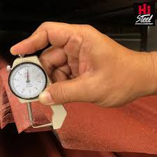 Jual Atap Spandek Pasir 0.30mm X 1m X 3m - Merah Hati - Hi Steel