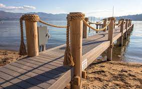 Rope railing within the architectural design industry, rope is becoming increasingly popular in the interior and outdoor design areas. Rope Railing For Docks Dock Accessories Shoreline
