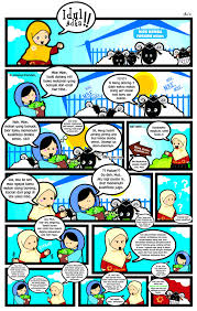 Hari raya ini disebut idul fitri. Gambar Komik Hari Raya Idul Fitri Komicbox