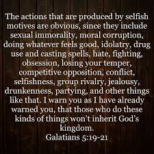 Galatians 5 19 21 Biblical Warning Prayers For My Daughter Galatians Common English Bible