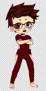 But given the chance, the character. Glasses Homo Sapiens Brown Hair Png Clipart Anime Arm Art Boy Brown Hair Free Png Download