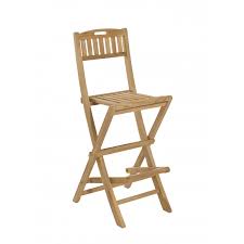 Ces chaises pliantes sont très pratiques et se rangeront facilement dans un minimum d'espace. Chaise Pliante De Bar De Jardin En Teck Meubles D Exterieur En Bois