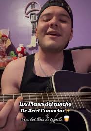 Tres Botellas 🥃 Los Plebes Del Rancho de Ariel Camacho ✨ #fyp #parati  #guitarra #arielcamacho #losplebesdelrancho #takamine