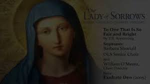 To One That is so Fair and Bright