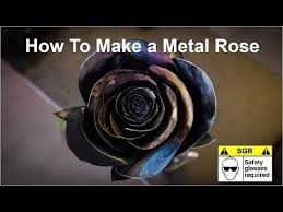 Boards have metal screws in the feet and this is bad for the microwave. How To Make A Metal Rose Youtube