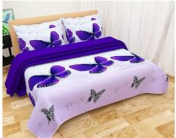 Luxor linens offers premium bed sheets (towels and robes, too) that are a total joy to jump into after a long day. Buy Reet Multicolor Textile Butterfly 3d Printed Polycotton Double Bed Sheet With 2 Pillow Covers Online Get 71 Off