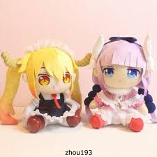 Kobayashi's Dragon Maid Dragon Kanna Cute Plush Toy Stuffed Toys Height  17cm | eBay