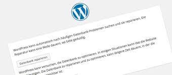 Wenn du wordpress schon eine weile verwendet hast, dann solltest du unbedingt über eine datenbankbereinigung nachdenken. Wordpress Datenbank Reparieren Optimieren Ohne Plugin Kreativdenker Gmbh