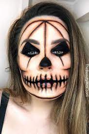 6 Scary Halloween Makeup And Diy Costume Ideas Halloween Makeup Clown Halloween Makeup Easy Cool Halloween Makeup