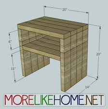 2x4 Modern Nightstand Modern Nightstand Diy Nightstand Diy Furniture Bedroom
