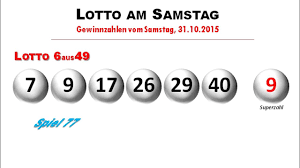 Hier sehen sie, ob sie mit ihren glückszahlen richtig getippt haben. Lotto Samstag Ziehung Lottozahlen Vom 31 Oktober 2015 Youtube