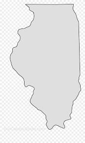 Us states outline maps : Illinois Map Outline Shape State Stencil Clip Art Scroll Illinois Silhouette Png Download 5230956 Pinclipart