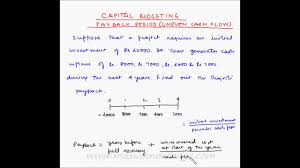 Payback Period Example 2 Uneven Cash Flow Youtube