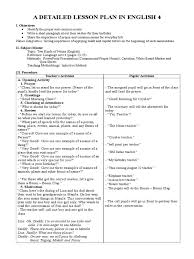 Elementary Lesson Plan In 2020 Elementary Lesson Plans Elementary Lesson How To Plan
