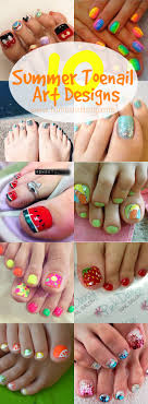 If natural toenails do not look great, the best solution is to use gel. 10 Summer Toenail Art Ideas