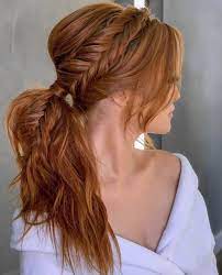 Pin By Ute Remmel On Beauty Braided Ponytail Hairstyles Long Hair Styles Short Hair Styles