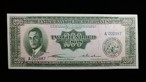 Maybe you would like to learn more about one of these? 1949 Philippines 200 Pesos 3 Digit Serial Number Coin Talk