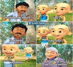 Upin ipin durhaka masuk neraka gta lucu youtube gambar meme lucu upin dan ipin top meme via 1001topmeme.blogspot.com. Ngakak Online9 Ngakak Online9 Foto Dan Video Instagram Komik Lucu Gambar Lucu Meme