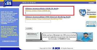 User Id Adalah Sebuah Username Yang Bersama Pin Klikbca Bisa Digunakan Untuk Login Internet Banking Bca Susunan Huruf Ataupun Angka User Banking Internet Bca