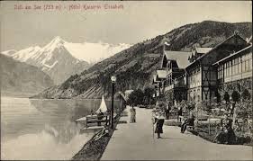 Alle zimmer können mit eignen möbeln und bett ausgestattet werden, um das neue zuhause. Ansichtskarte Postkarte Zell Am See In Salzburg Hotel Akpool De