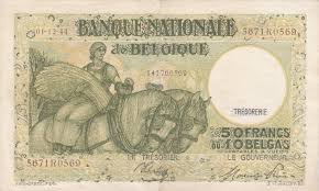 With more than 40 years of proven market experience, the belgas division of marsh bellofram is a global leader in the design and manufacture of both high and low. 50 Francs 10 Belgas 1944 1 Xii 1933 1947 Issue 1 Franc Frank 0 2 Belgas Belga Belgium Banknote 8294