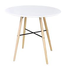 Top sellers most popular price low to high price high to low top rated products. Vidaxl Dining Table Mdf Round White Kitchen Living Room Furniture Plant Stand Buy Online In Andorra At Andorra Desertcart Com Productid 58168087