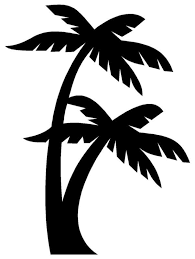 Transparent png exclusive clip art and vectors ranging from pine tree and christmas tree cliparts in color and black and white. Silhouette Palm Tree Clipart Black And White Novocom Top