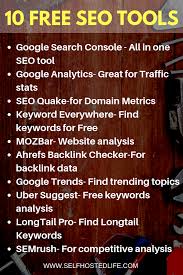 Top 10 Best Free Seo Tools To Instantly Improve Your Google Ranking In 2020 Seo Tools Free Seo Tools Search Engine Optimization Seo