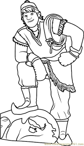 Make your world more colorful with printable coloring pages from crayola. Kristoff Coloring Page For Kids Free Frozen Printable Coloring Pages Online For Kids Coloringpages101 Com Coloring Pages For Kids