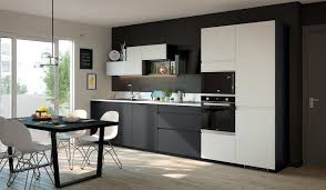 Cuisine quipe noir cheap full size of design duintrieur de. 44 Idees De Cuisine Blanche Et Grise Cuisine Equipee Cuisine Blanche Cuisine