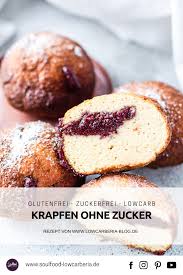 Lower Carb Berliner Lower Carb Krapfen Mit Himbeermarmelade In 2020 Rezepte Low Carb Cupcakes Low Carb Snack Ideen