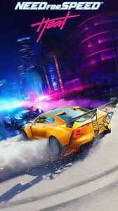 Need For Speed Heat Wallpaper Hd Phone Backgrounds Cars Poster Art On Iphone Android Lock Screen Need For Speed Cars Need For Speed Futuristic Cars