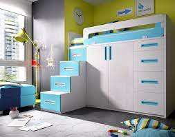 Die farbpallete moderner hochbetten schließt nicht nur die klassischen farbtöne weiß, grau, schwarz und beige ein. Modernes Hochbett Mit Xxl Stauram Begehbarer Kleiderschrank 22 Farbe Begehbarer Kleiderschrank Kinderzimmer Kleiderschrank Kinderzimmer Hochbett Mit Schrank