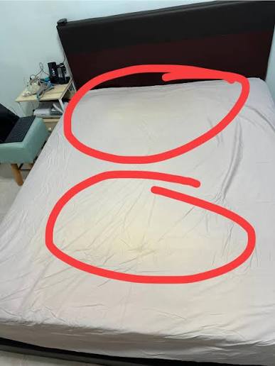 How to clean off yellow stains on bedsheets?