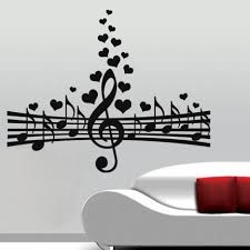 Paint all the walls a light shade of blue. Love For Music Wall Decal By Colorfulwalls On Etsy Music Wall Decal Music Wall Art Music Wall